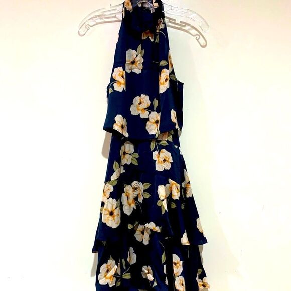 BB Dakota Floral Printed Oilslick Dress no tag - Picture 1 of 2